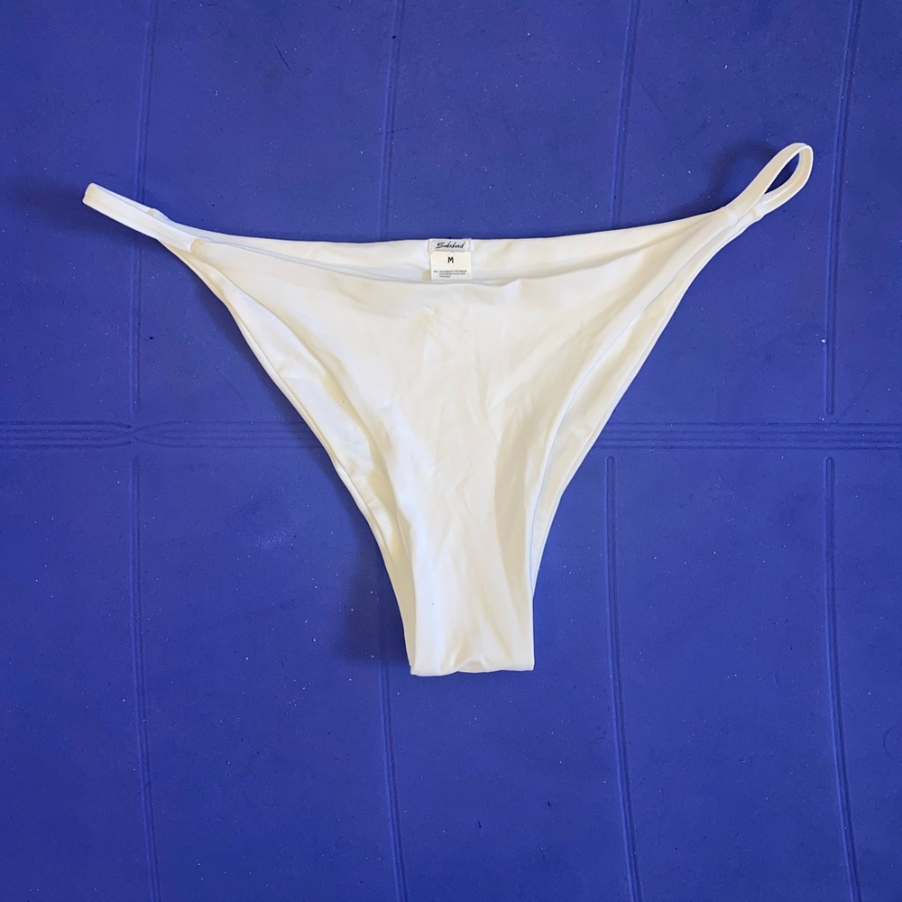 ❌SOLD - White Bikini Bottom